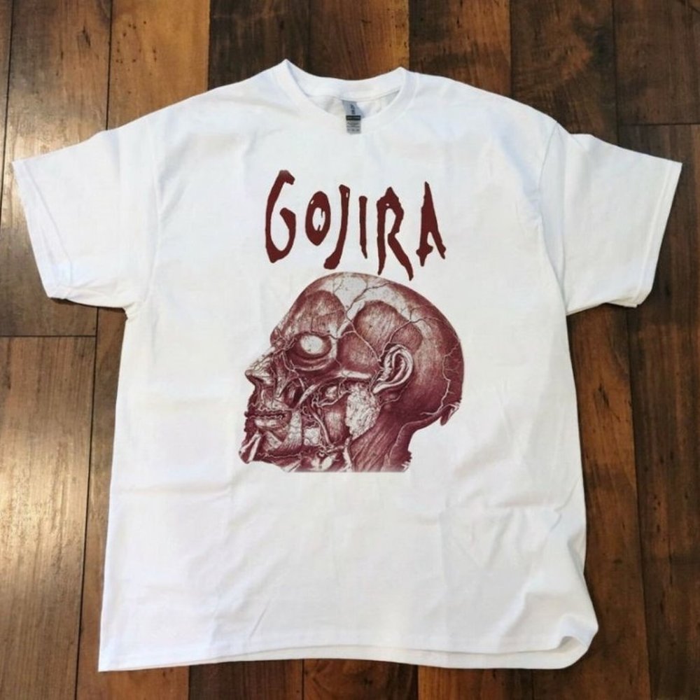 Vintage Retro Gojira T-shirt, 90s Music T-shirt, Gojira Style T-shirt, Heavy Met